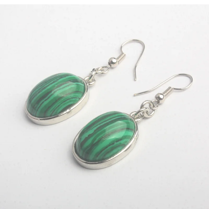 1 пара висячих сережек с овальным опалом прозрачными кристаллами камнями хавlite