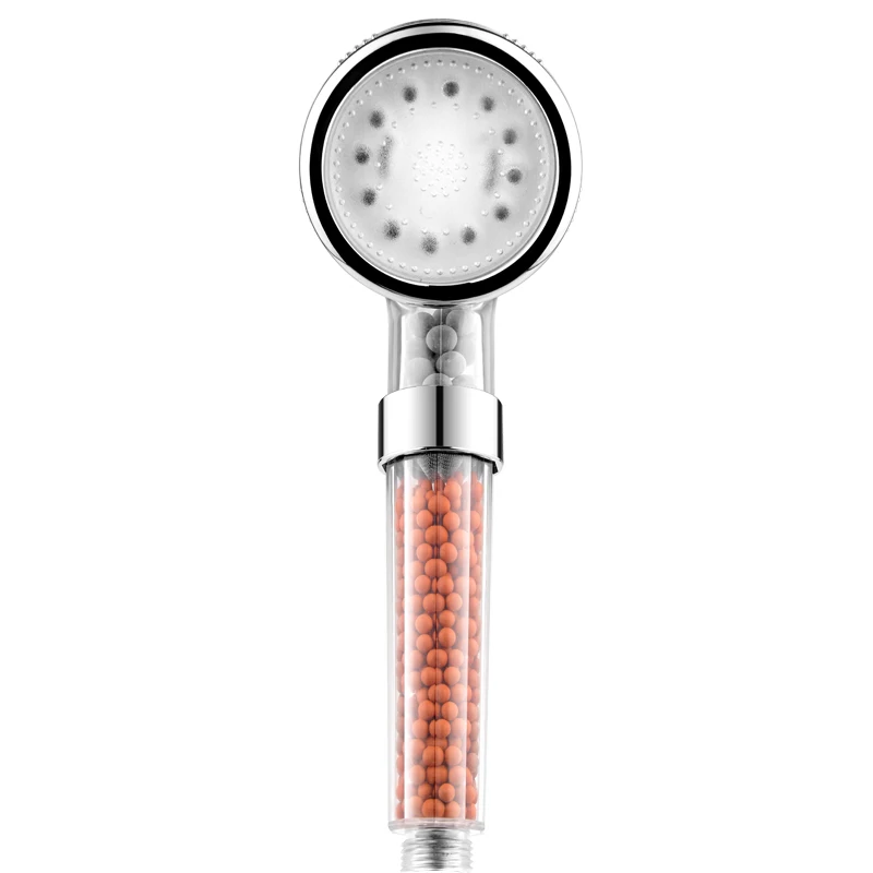 Цвет меняющийся светодиодный Anion спа Насадки для душа Контроль температуры