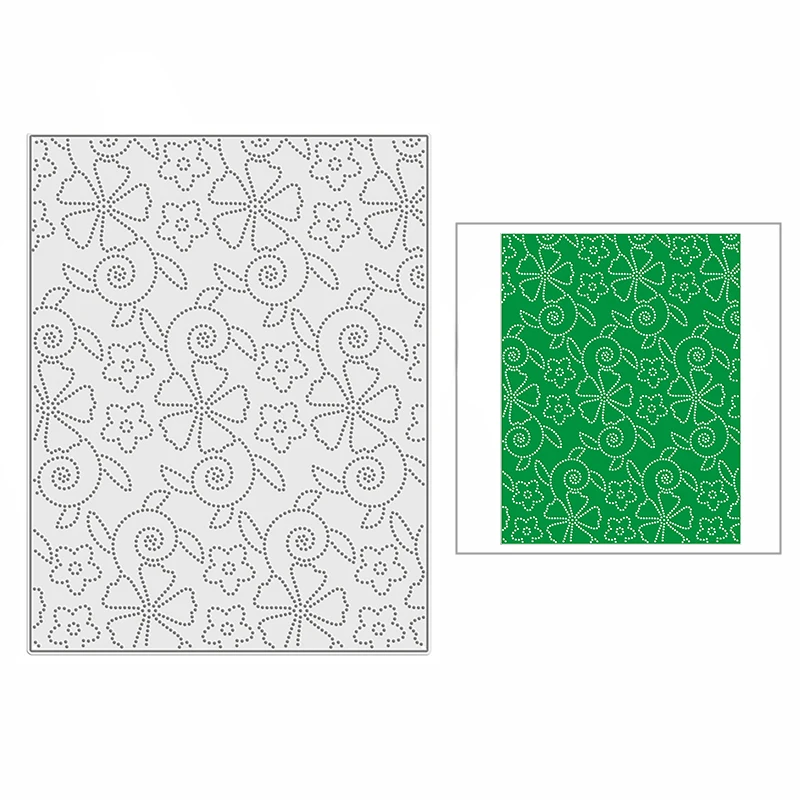 

Новинка 2021 г., фоновая панель в горошек с цветами вишни, металлические пресс-формы для рукоделия, изготовления открыток и скрапбукинга, без ш...