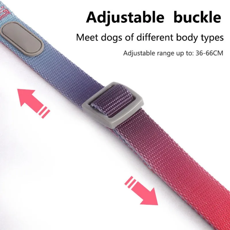 

Pet Collar Nylon Striped Dog Collar Personalized Puppy Collar Necklace For Cat Small Large Dogs Pug Chihuahua Pet Accessories #1