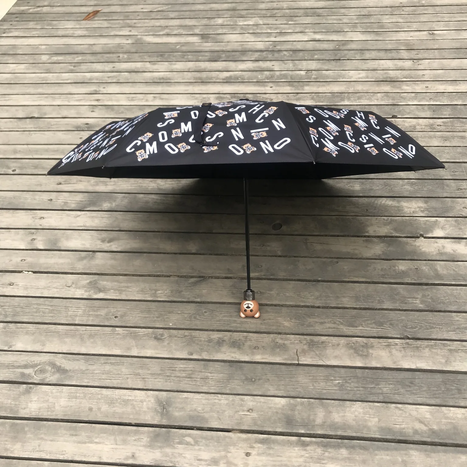 

Большой модный брендовый Зонт с головой медведя, персональный зонт, полностью автоматический складной зонт от солнца, солнца и дождя, зонт д...