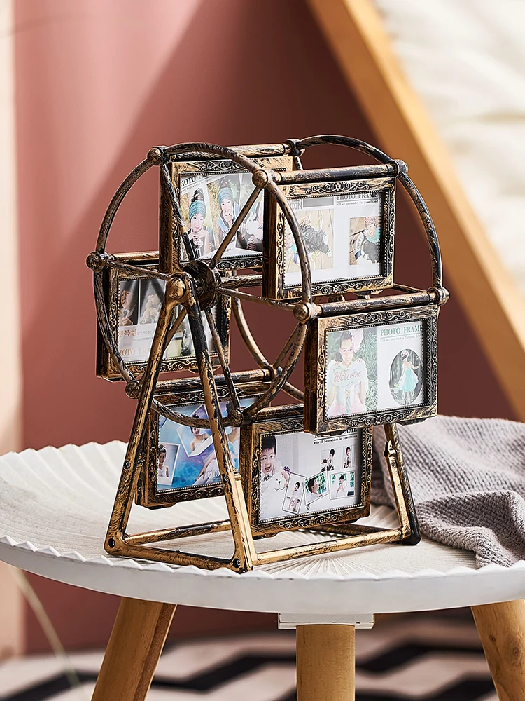 Creative Nordic Indoor Ferris Wheel Decoration Home Living Room Photo Frame Small Jewelry | Дом и сад