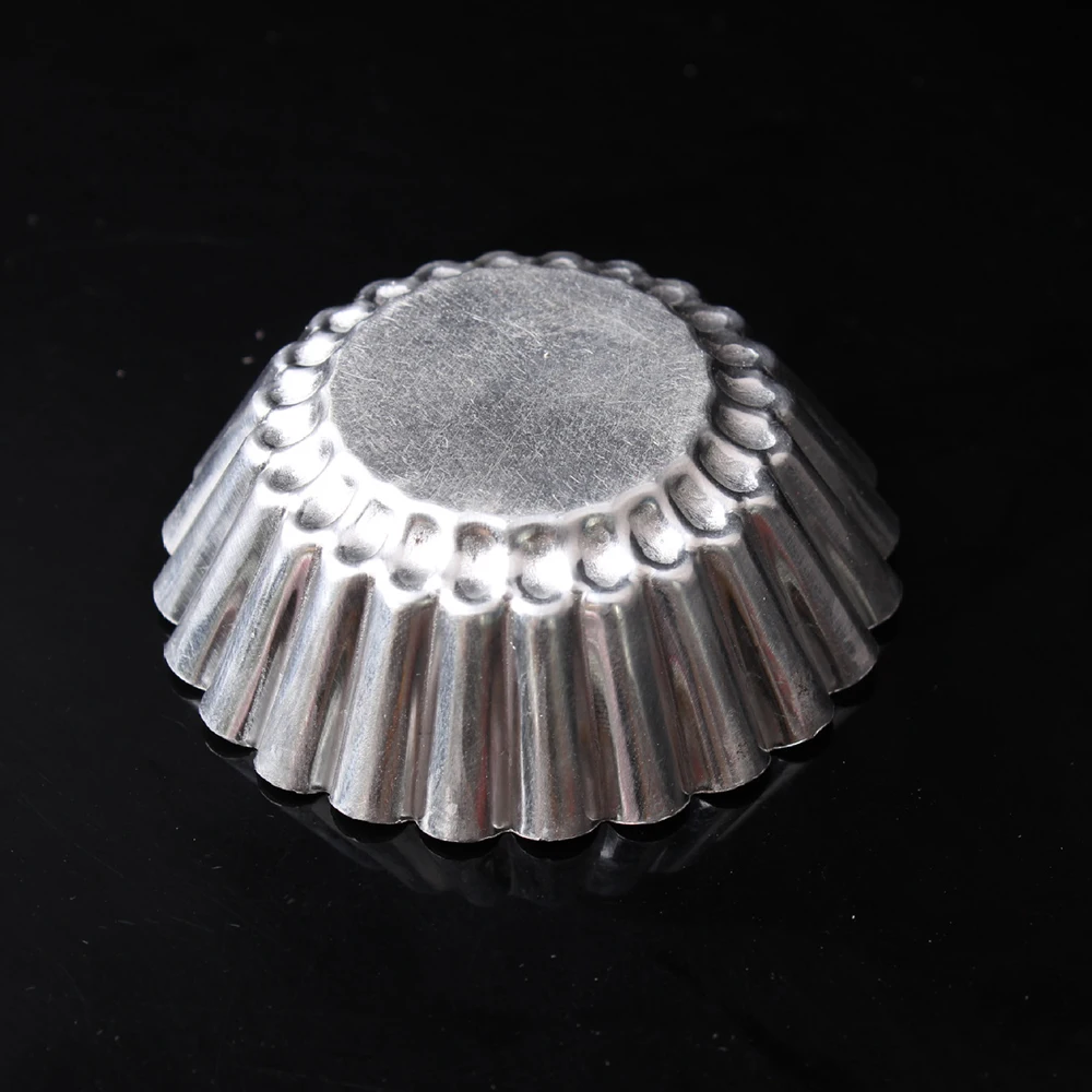 

20pcs Nonstick Egg Tart Mold Aluminum Alloy Mould Cake Bakeware Baking Tool For Cake/pies/egg Tarts/cookies Kitchen Accessories