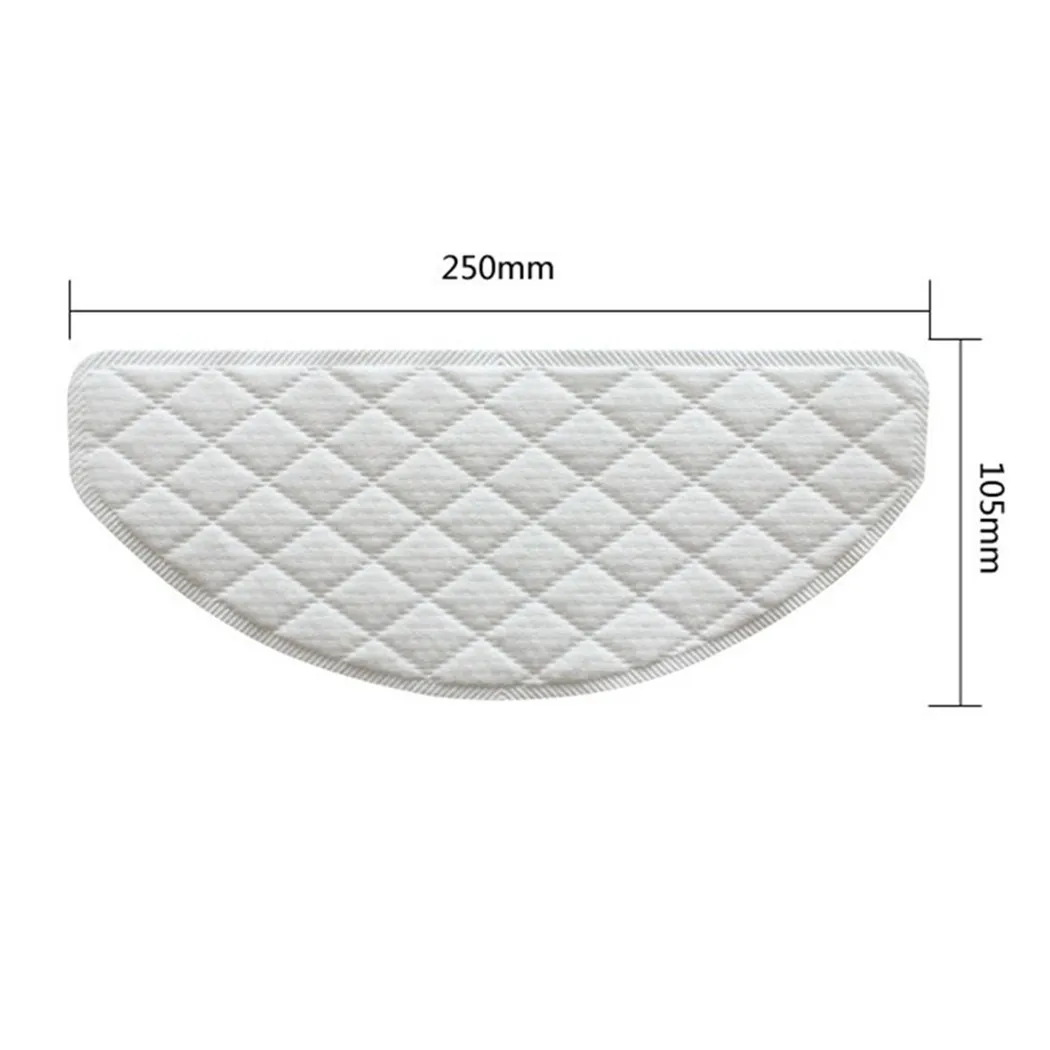 

50 Pack Disposable Microfiber Mop Pads For Ecovacs Deebot Ozmo T8 AIVI T9 AIVI Vacuum Cleaner Household Sweeper Cleaning Tool