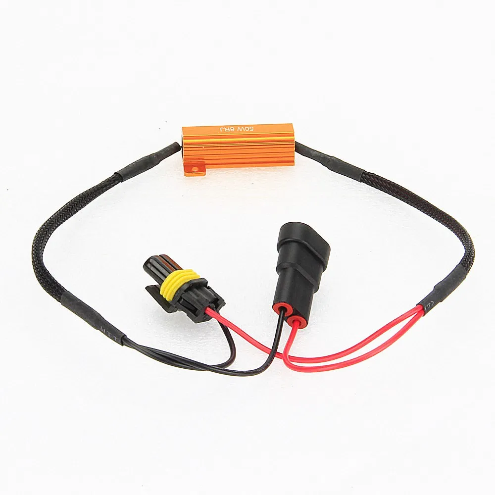 2 шт. 50 Вт H1 H3 H7 H11 9005 9006 автомобильный нагрузочный резистор подавление ошибок