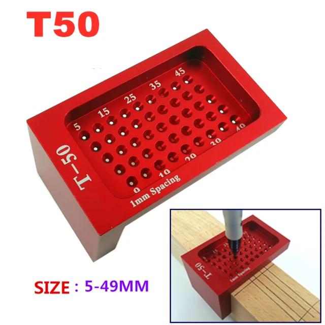 T type Scribe измерительный инструмент измеритель отверстий из алюминиевого сплава