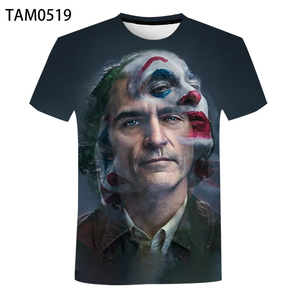 Клоун 2021 летняя Новинка для влюбленных 3D печать модная Оригинальная футболка из