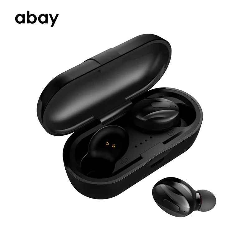 Abay XG 13 TWS 5 0 i7S Bluetooth наушники 3D стерео беспроводные гарнитура двойная с затычки в