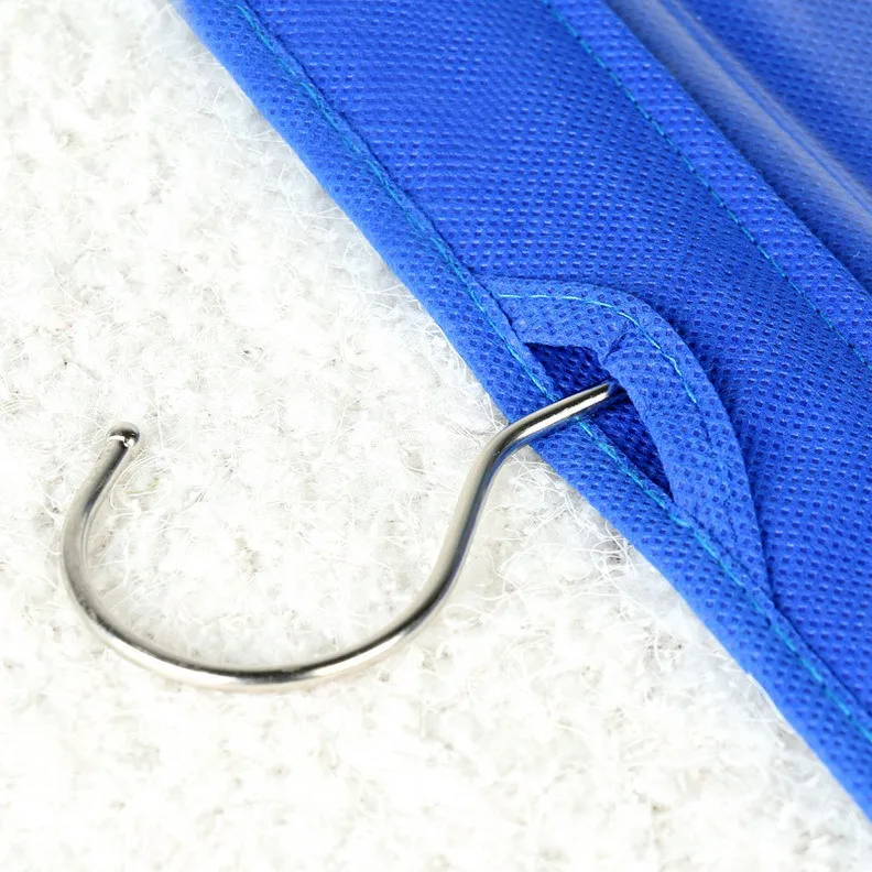 

6 Pockets Hanging Storage Bag Purse Handbag Tote Bag Storage Organizer Closet Rack Hangers