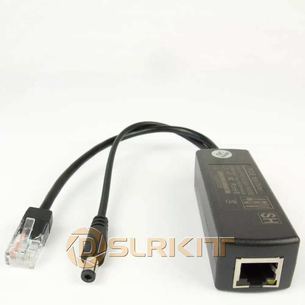 12 шт. DSLR комплект стандартный тип питания от 48 В до 1A 2A IEEE802.3af|power splitter|power ethernetpower over