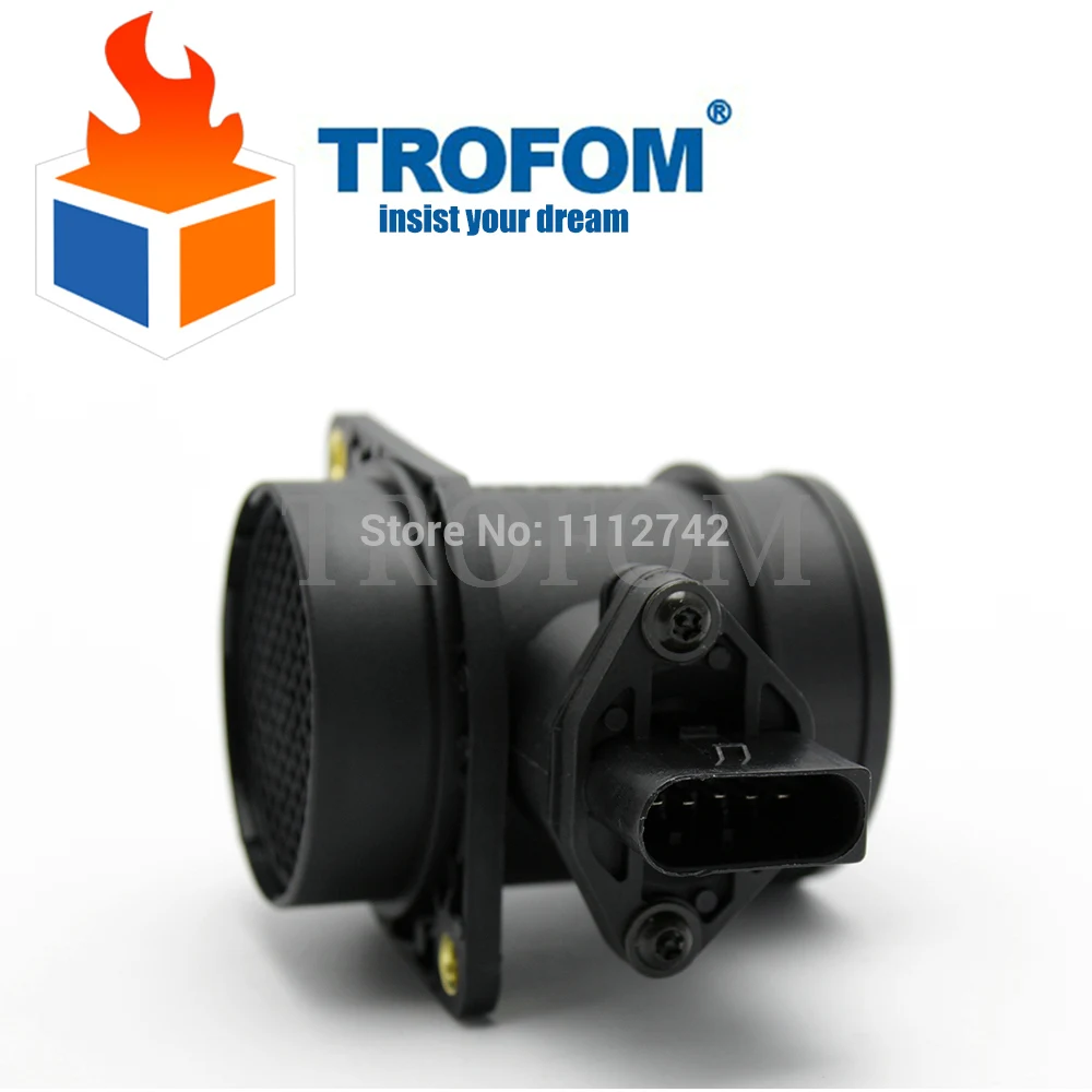 Датчик воздушного потока MAF для AUDI A3 VW Golf Jetta Beetle Phaeton Touareg Skoda Seat 0280218060 0986280216 06A906461G