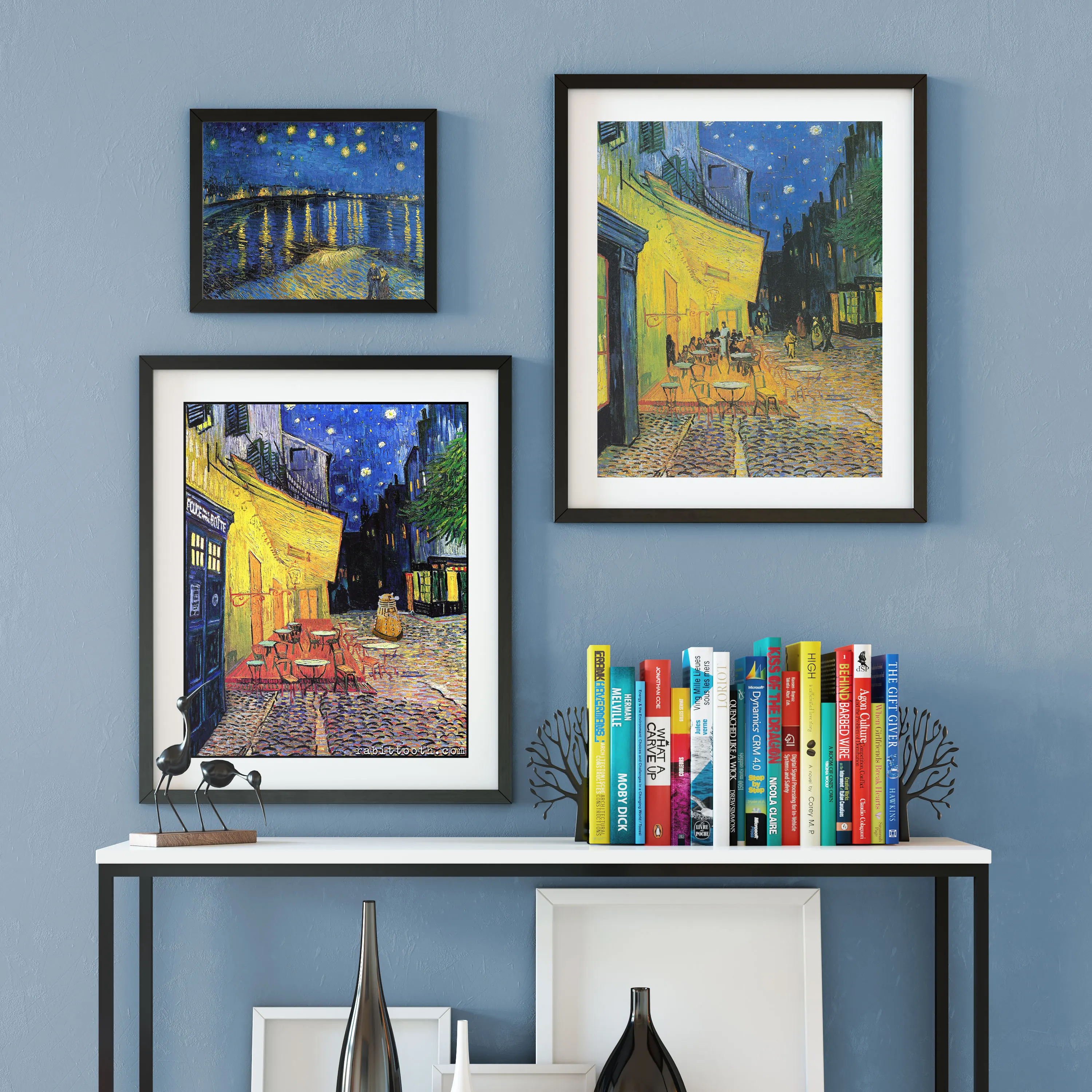 Тканевый постер Доктор Кто Ван Гог на заказ настенные картины из ткани для декора