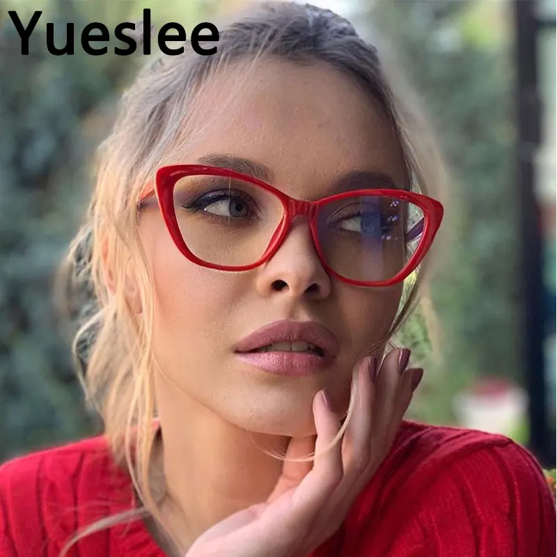 

47312 Поддержка изготовленный на заказ логотип и название синий светильник фильтром очки оправа для очков в стиле кошачьи глаза для мужчин и ж...