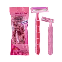 women face razor 3 packs shave easily convenient pack fo lovely shavette applicable to the whole body afeitar desechables