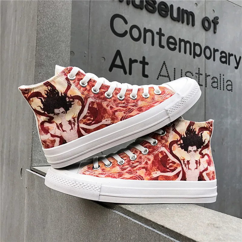 NIKEZI/2019 г. Высокие удобные классические кроссовки для старшей школы Skool NEZHA