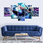 Художественный плакат на стену аниме, красивый Сатору годжо, настенное искусство на холсте, домашний декор в эстетике