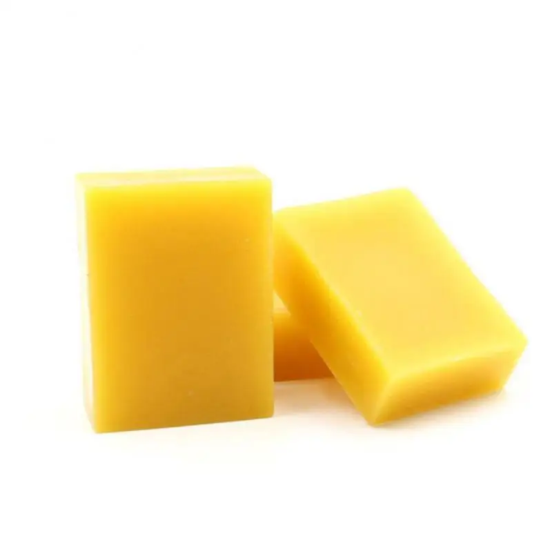 DIY 100% Pure Natural Beeswax Candle Soap Making Supplies Lipstick Material Yellow Bee Wax Wood Polishing Leather Maintain | Дом и сад
