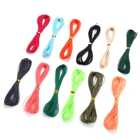 38 colors 10mpc 1mm waxed cotton sinterable string beading cord rope handmade necklace bracele for diy jewelry makings supplies