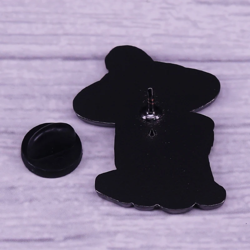 Брошь с изображением мультяшного полуночного благословения времени