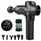 Массажный пистолет для глубоких мышц, Электрический массажер для расслабления мышц, оснащение для фитнеса, дизайн с шумоподавлением для спины для мужчин и женщин