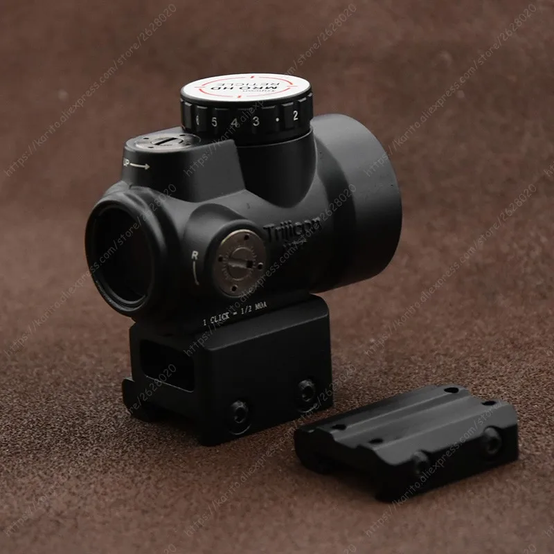 Охотничий прицел trijicon mro hd style 1х красная точка и низкий уровень Пикатинни адаптер