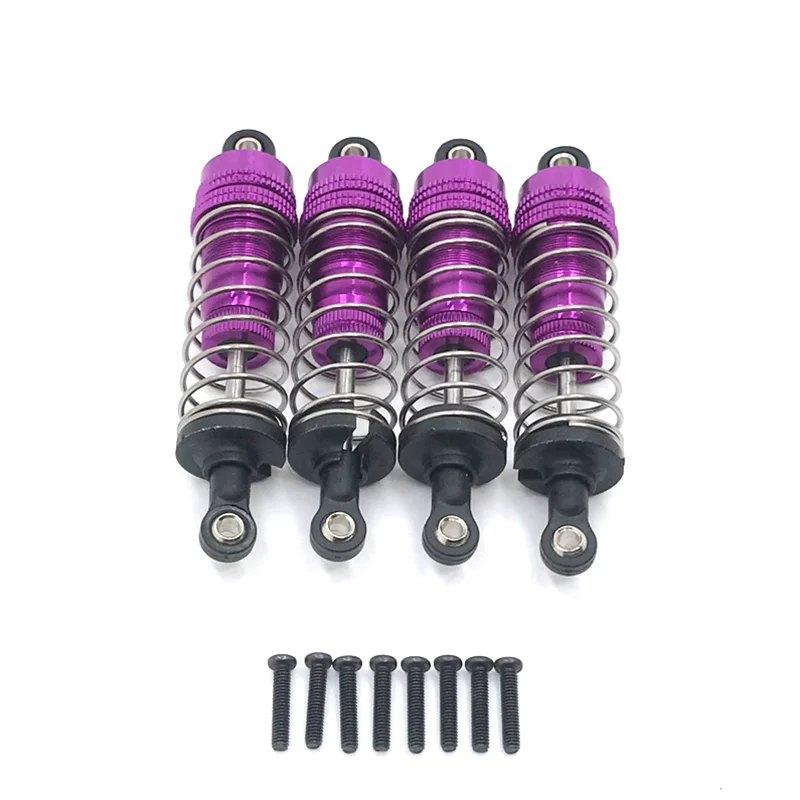 

For WLtoys 144002 124017 124019 144001 Remote Control Car Parts Metal Upgrade Shock Absorber Damper