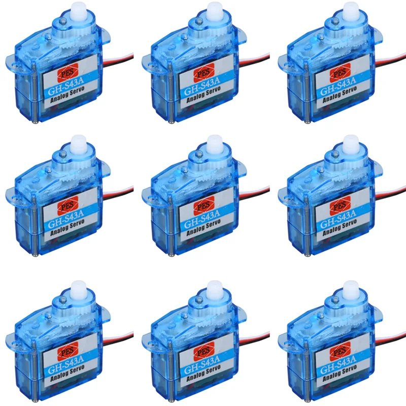 10 шт./лот Φ 4 3g Micro Servo для радиоуправляемого дрона самолета вертолета автомобиля