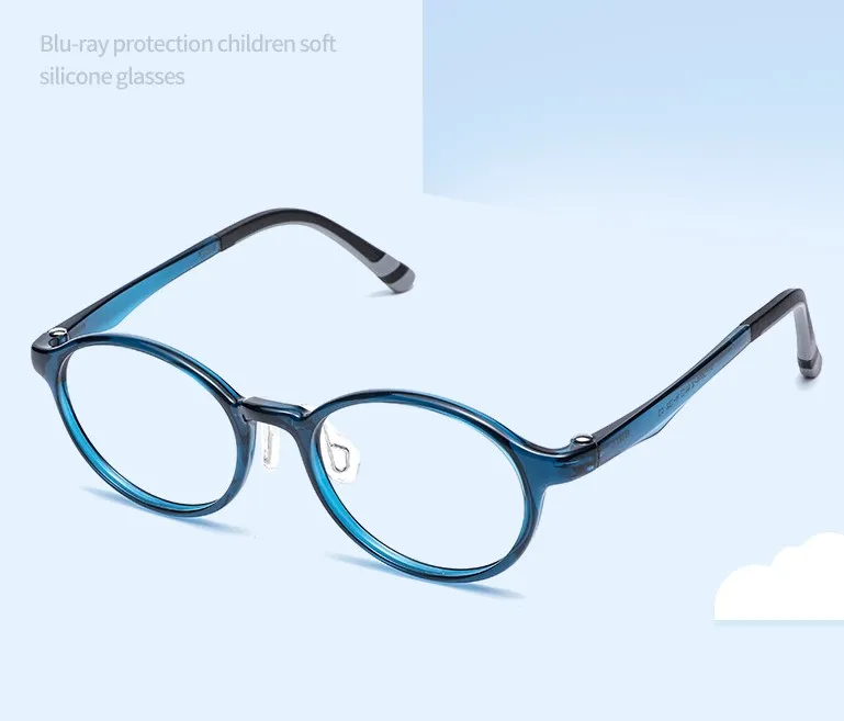 Новые детские оптическая оправа очки полная мягкая рамка TR90 хорошего качества