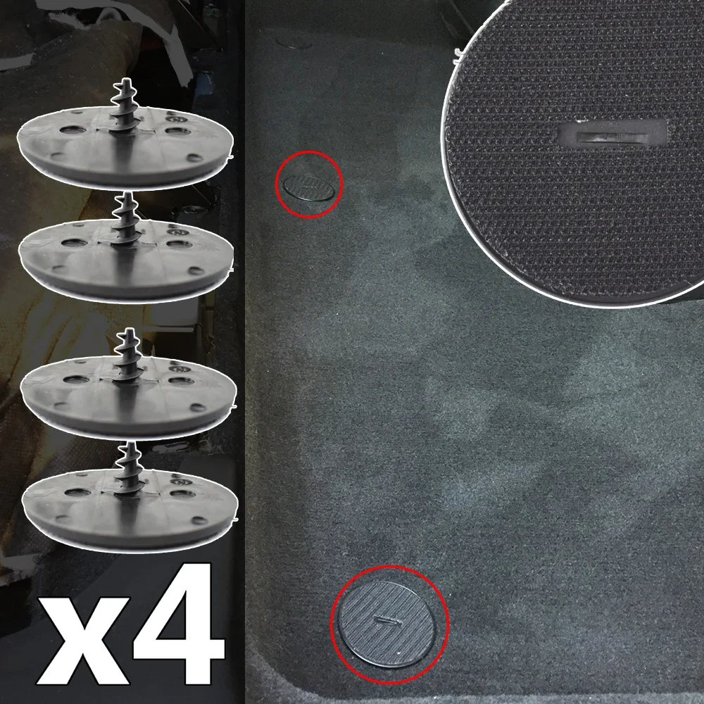 4x автомобильный коврик для пола зажимы винты ковров фиксатор BMW и Mini 9171368 106480 3 4 5