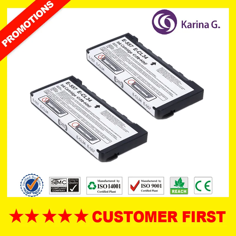557 совместимый чернильный картридж для T557 T0557 E557 Подходит Epson PM 500 | Компьютеры и