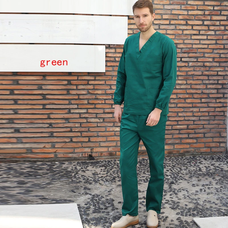 Медицинская Униформа с длинным рукавом и V-образным вырезом | Тематическая одежда