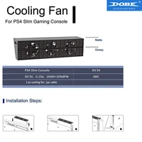 ps4 slim intelligent temperature control cooling fan cooler for sony playstation 4 ps4 slim console