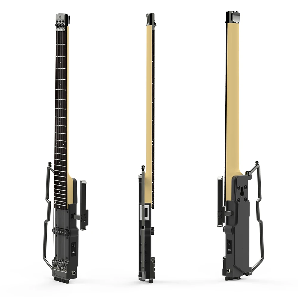 ALP FT 221S портативный складной Безголовый портативная электрогитара Встроенный