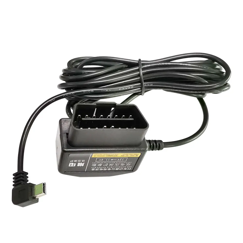 OBD II Buck Line для 24-часового мониторинга парковки автомобильная камера