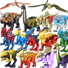 Конструктор Динозавр мир Юрского периода, тираннозавр рекс, фигурки, конструктор Велоцираптор, игрушки для детей, подарок для мальчика 2011