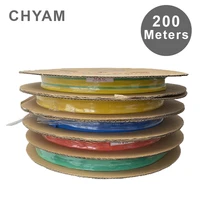 200 meters heat shrink tube 21 polyolefin shrinkable tubing insulating diy cable sleeve 11 522 534mm