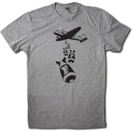 Сбрасывание F бомб T-SHIRT... в буквальном порядке! Забавные вечерние футболки стиле