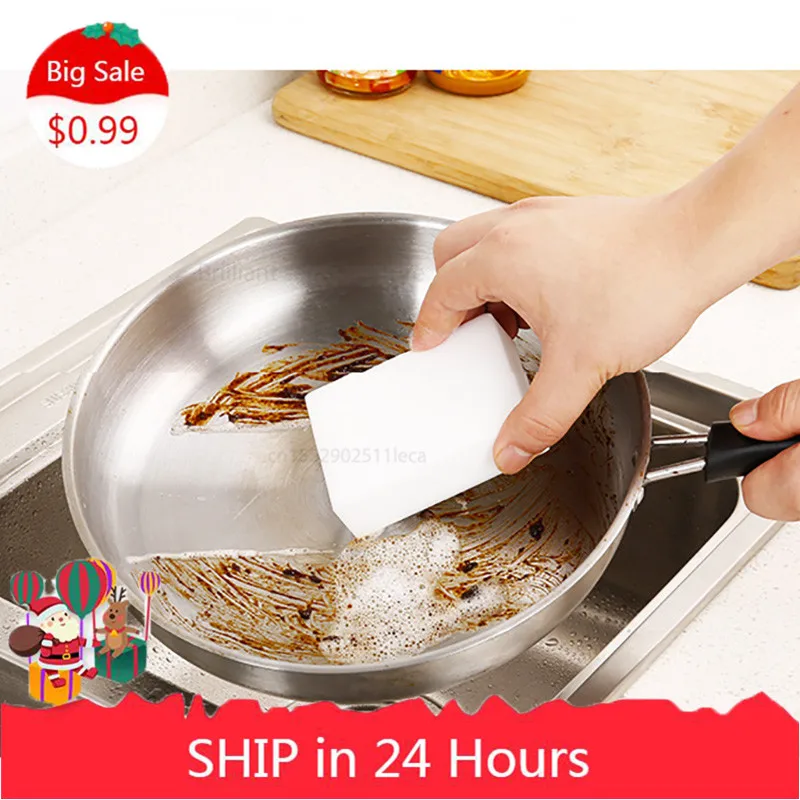 

Меламиновая губка, волшебная губка, ластик, очиститель, чистящие губки для кухни, 10*6*2 см