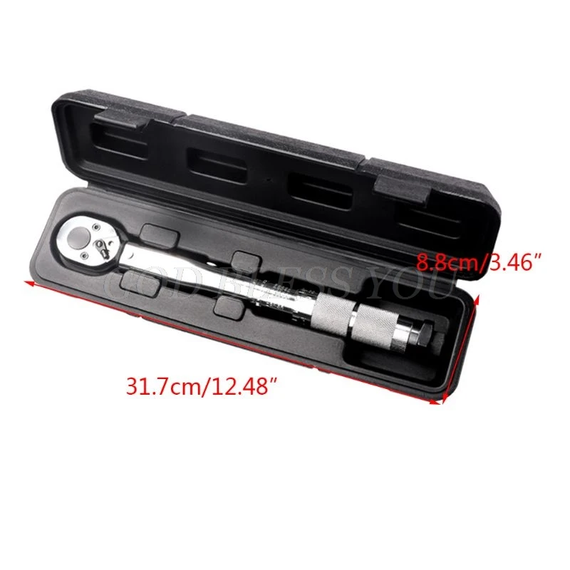 

3/8 Torque Wrench Drive 19-110nm Two-way Accurate Bicycle Repair Accurately Mechanism Spanner Hand Tool Drop Shipping