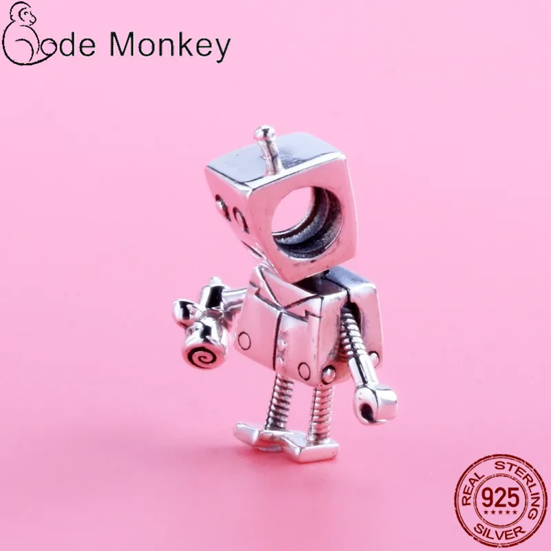 CodeMonkey новинка 2020 маленький робот бисер подходит для оригинального дизайна