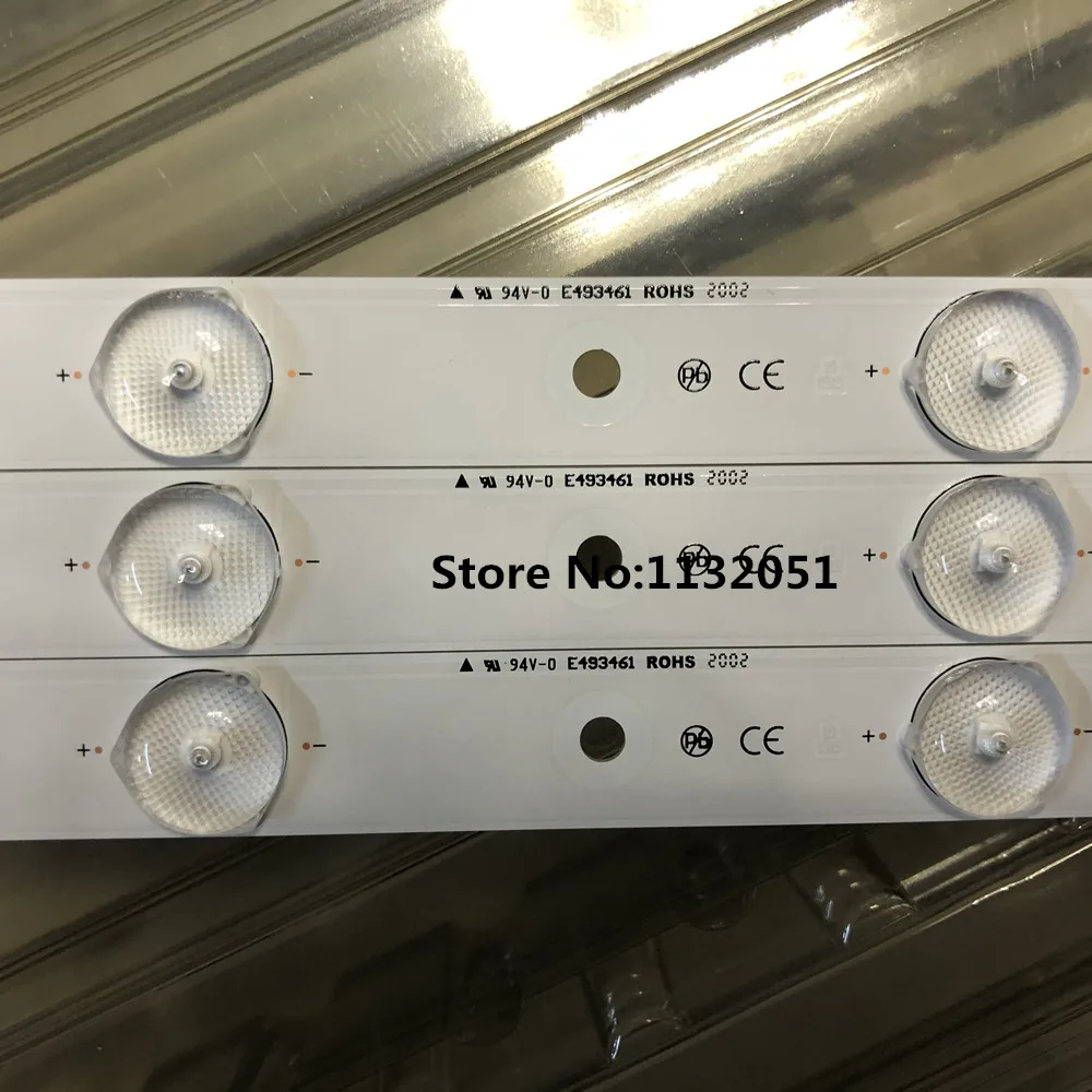 3 шт. светодиодный Подсветка CRH K393535T031038A для V390HJ5 скипетр X405BV FMQR PLDED4016A PLDED4030A CE4001 A