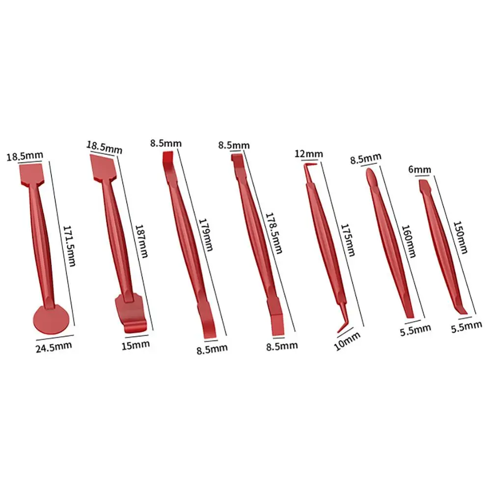 7 шт./компл. Автомобильная виниловая Обёрточная бумага пленка Ракель скребок