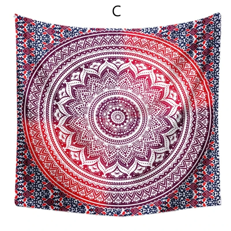 

2021 New Bohemian Tapestries Mandala Hippie Tapestry Wall Hanging Tapestries Beach Towel