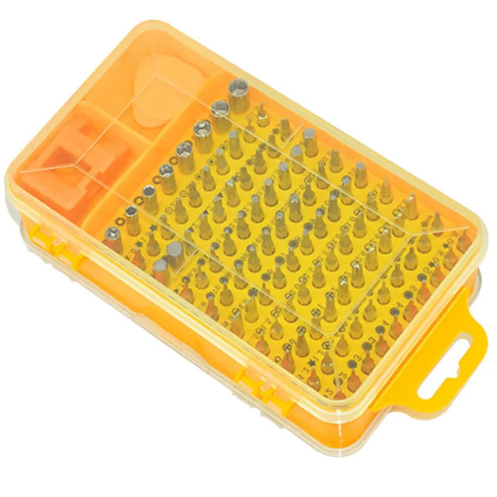 

115 In 1 Screwdriver Set Multi-function Manual Repair Tool Box Home Multi-use Repair Mobile Phone Computer Disassembly Tool Box