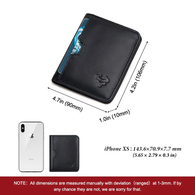 GZCZ Подлинная кожаный тонкий кошелек для мужчин Portomonee портмоне отделение карт