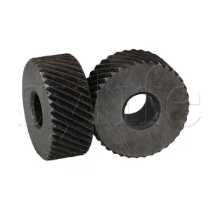 Одна пара 1,2 мм Шаг грубая Диагональ 19 мм OD накатка колеса ролика инструмент сталь