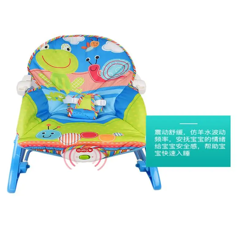 Baby Rocker Electric Rocking Chair Multi-function Music Vibration Pacification Cradle Bed Sleeping Artifact Horse | Мать и ребенок