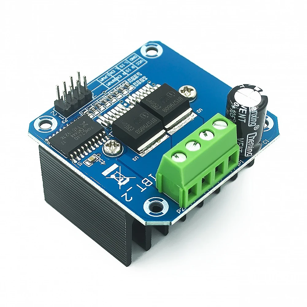 

Double BTS7960 43A H-bridge High-power Motor Driver module/smart Robot Current Diagnostic Stepper Motor Driver Controller car