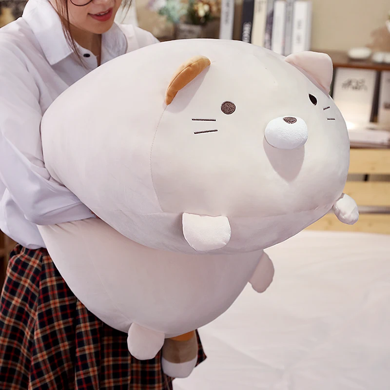 Гигантская подушка 60/90 см мягкая Sumikko gurashi хлопчатобумажная Наволочка на подушку