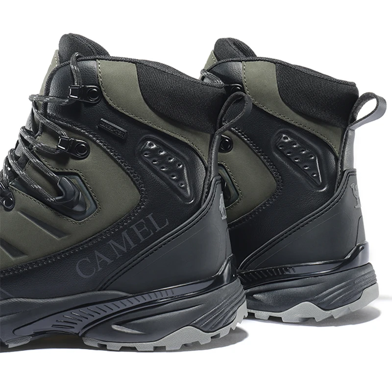 Goldencamel Official Original Men's Sports Outdoor Trekking Shoes Men Waterproof Non-slip Hiking Shoes Winter Warm Hiking Boots